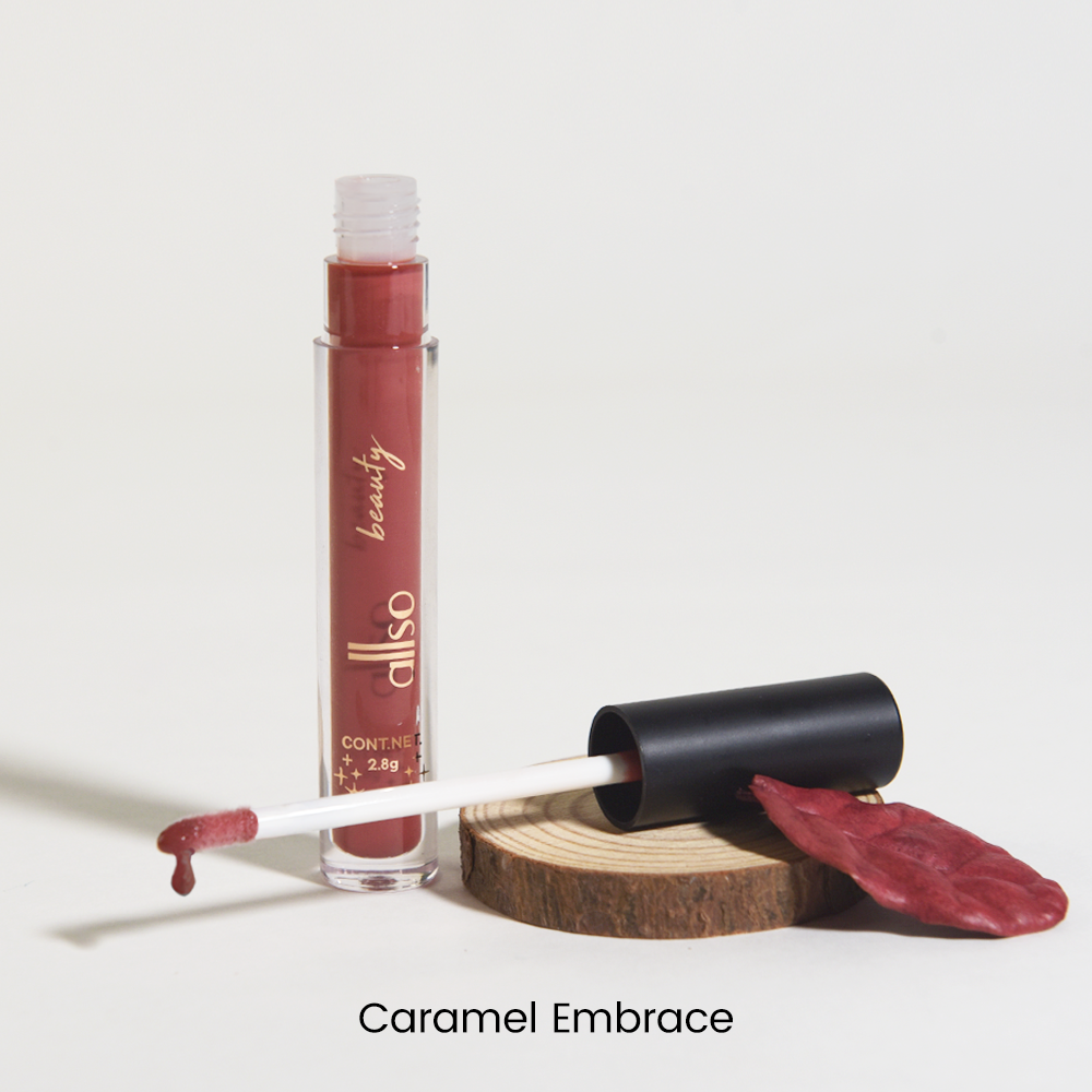 allso Plumper Lip Gloss, Caramel Embrace
