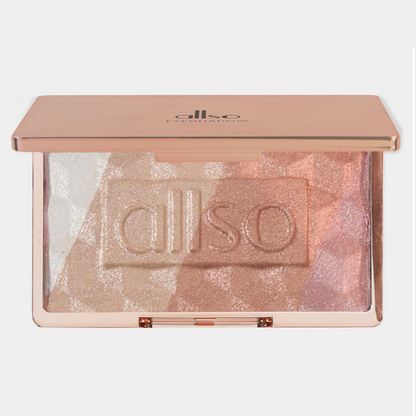 allso Silky Eye Shadow Quad, The Pastel